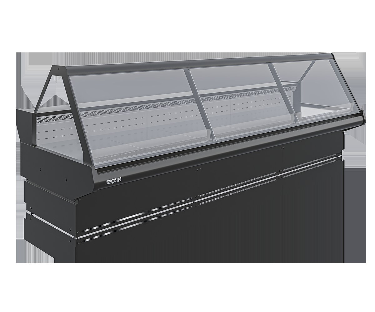 DRC Vertikale Glas-Kühlvitrine 375 cm