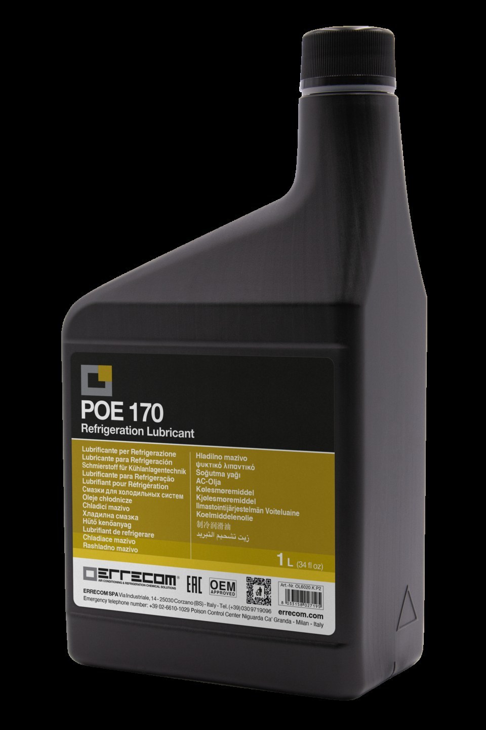 Errecom POE 170 Kältemaschinenöl 1 L