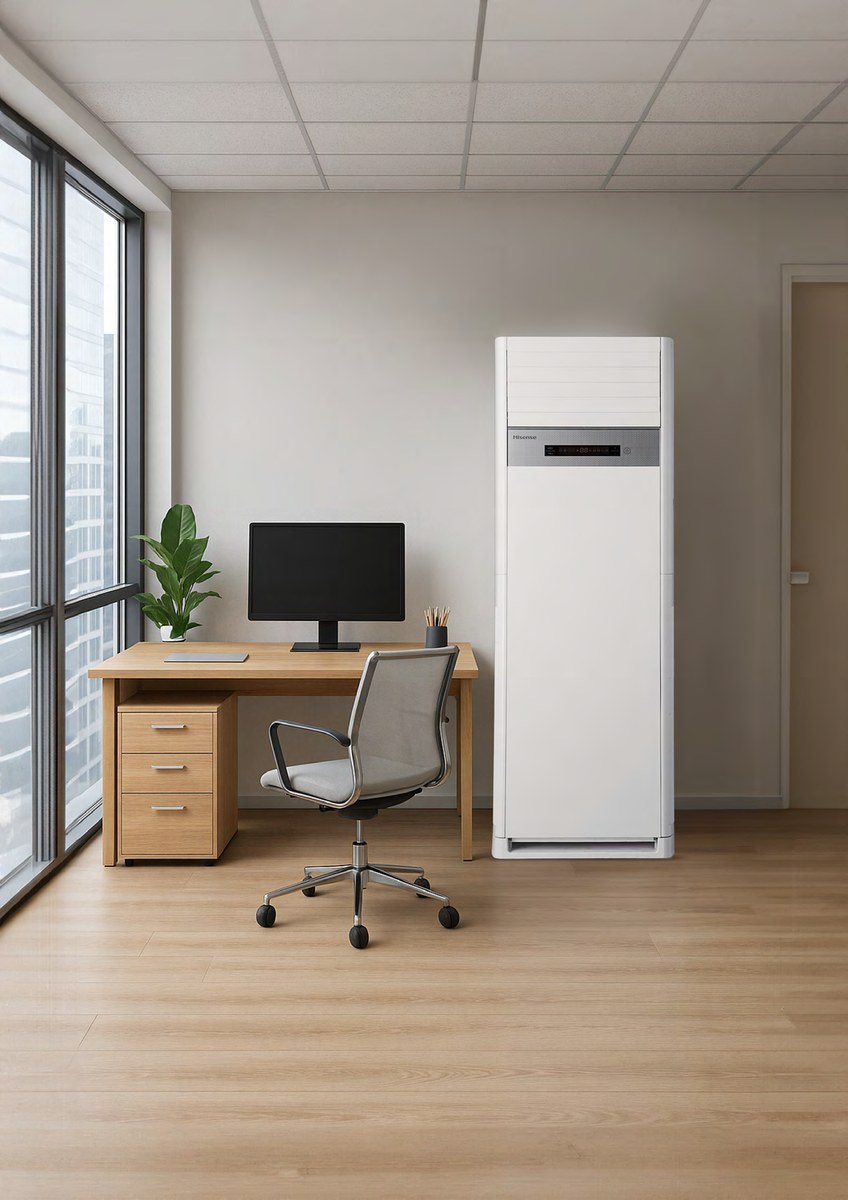 Hisense AUF140 Standklimagerät 13,5 kW – 3-phasig, R32
