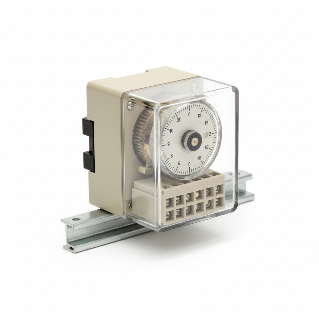 Legrand Schaltuhr Microrex QT31 analoge Tageszeitschaltuhr mit Gangreserve 230V DIN-Schiene 3TE