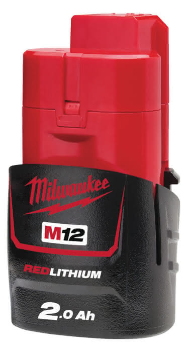 Milwaukee 2.0 Ah Akku M12 B2