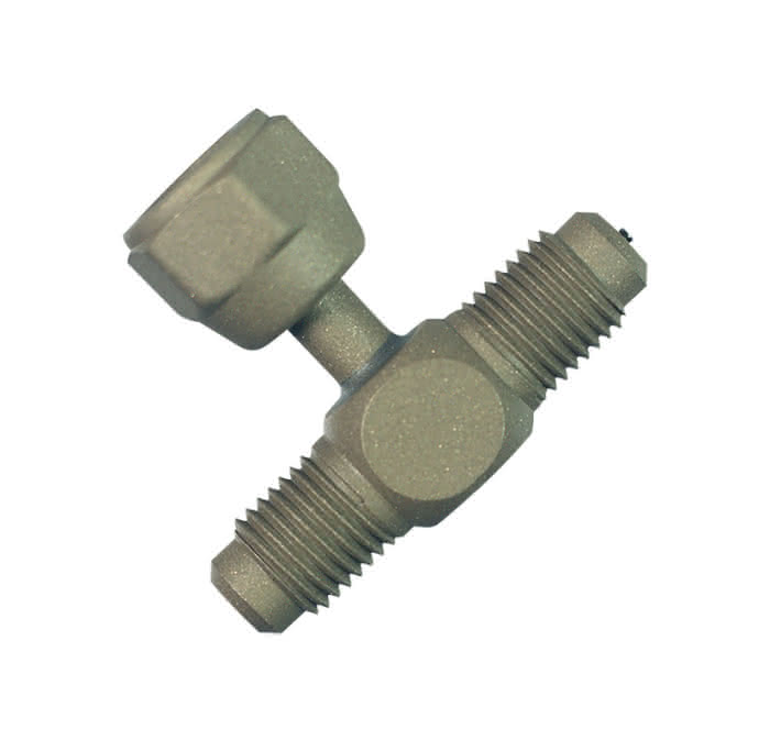 Refco T-Stück A-31852 mit Mutter & Ventil 1 Stück
