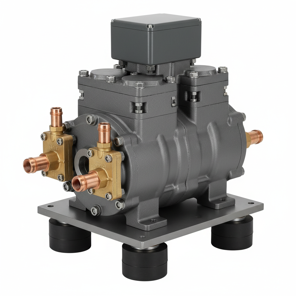 SRMtec ES3-L090 Halbhermetischer Schraubenkompressor 344 PS 90 KW