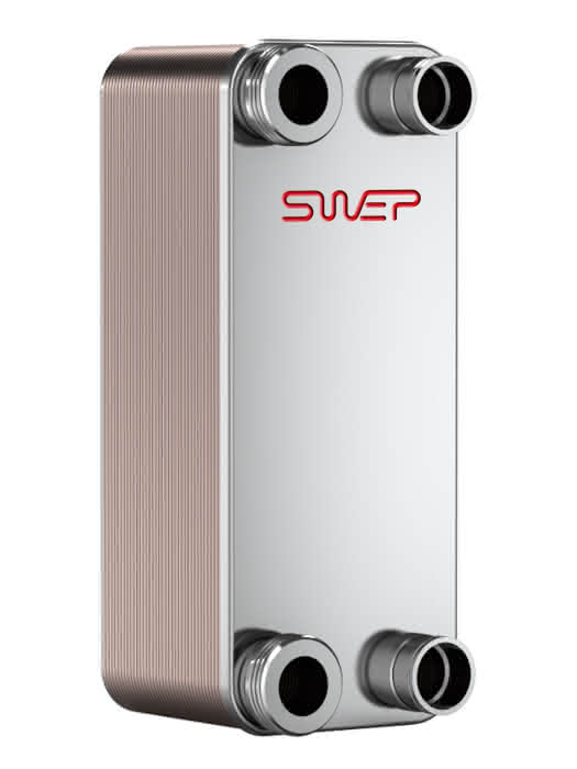 SWEP Wärmetauscher B10THx10/1P-SC-M 2×28U(20)+2×1&22U(20)