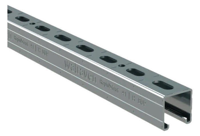 Walraven Montageschiene RapidStrut 2m C-Profil BUP 41×41 2mm