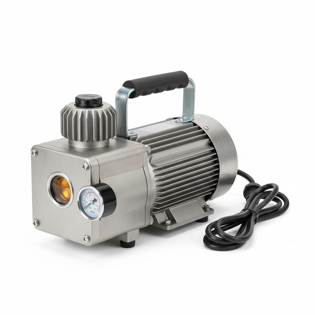Wipcool 2F2BRK R32 Gaskompatible 8,5 m3 Vakuumpumpe