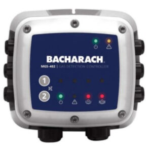 Bacharach Gasdetektor MGS-402 2 Kanal Controller, Modbus, integrierte Sirene, externer Sensor für MGS-410 (Sicherheit & Überwachung)