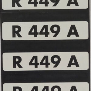 Kennzeichnungsschild R449A (Lötmittel & Markierung)