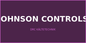 Johnson Controls — DRC Kältetechnik