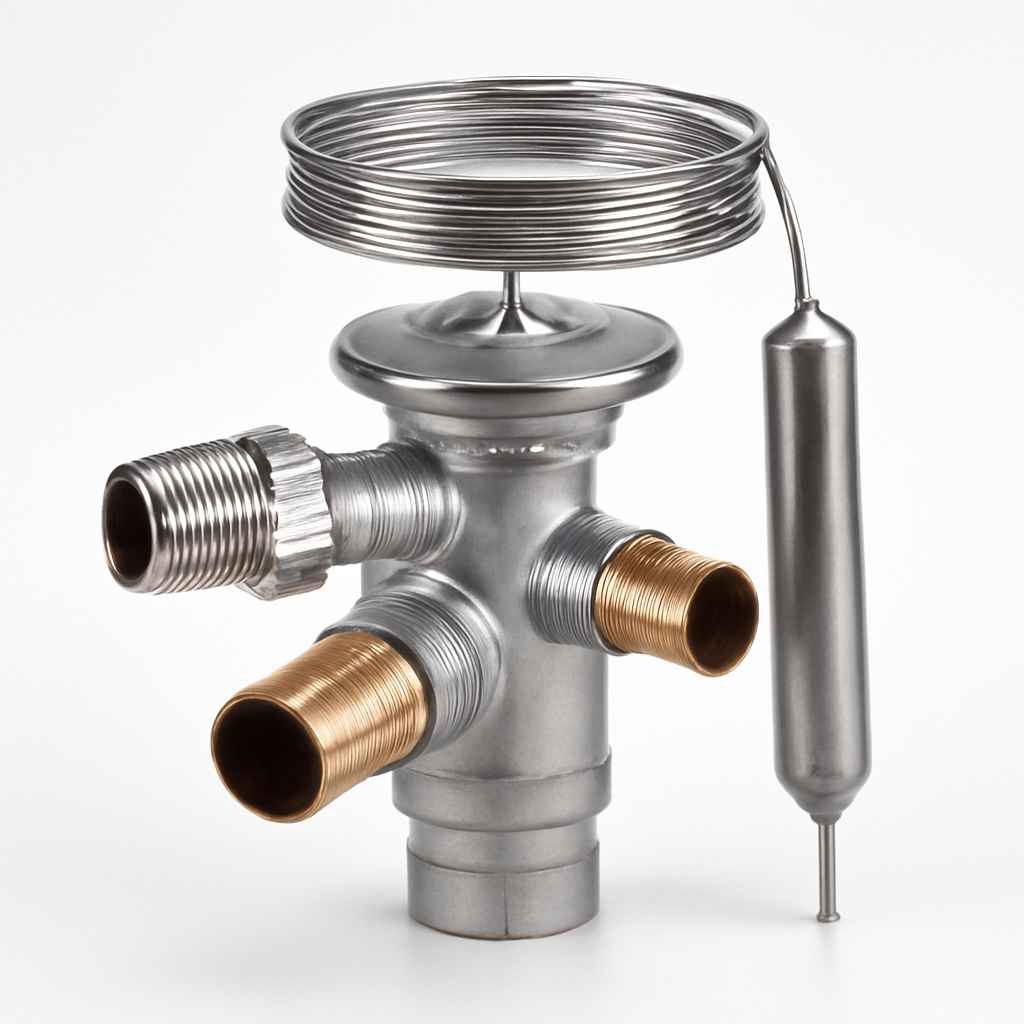 Danfoss 067N8301 TGHE 20 R-134a Heißgas-Bypass-Reg. 5,6 kW / 1,6 Tonnen / 20 Düsen (Ventile & Regelarmaturen)