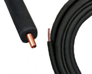 19×22 mm isoliertes Kupferrohr (Innen-Ø 19 mm / Außen-Ø 22 mm)